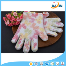 Colorful Flower Cotton Heart Pattern Heat Resistant Silicone Glove
